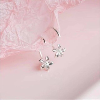 Bông tai hoa móc choker cá tính nhỏ xinh