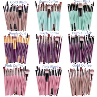 Bộ 15 cọ trang điểm chuyên nghiệp