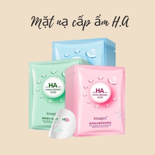 Mặt nạ giấy dưỡng da mụn cấp ẩm thải độc nạ ha