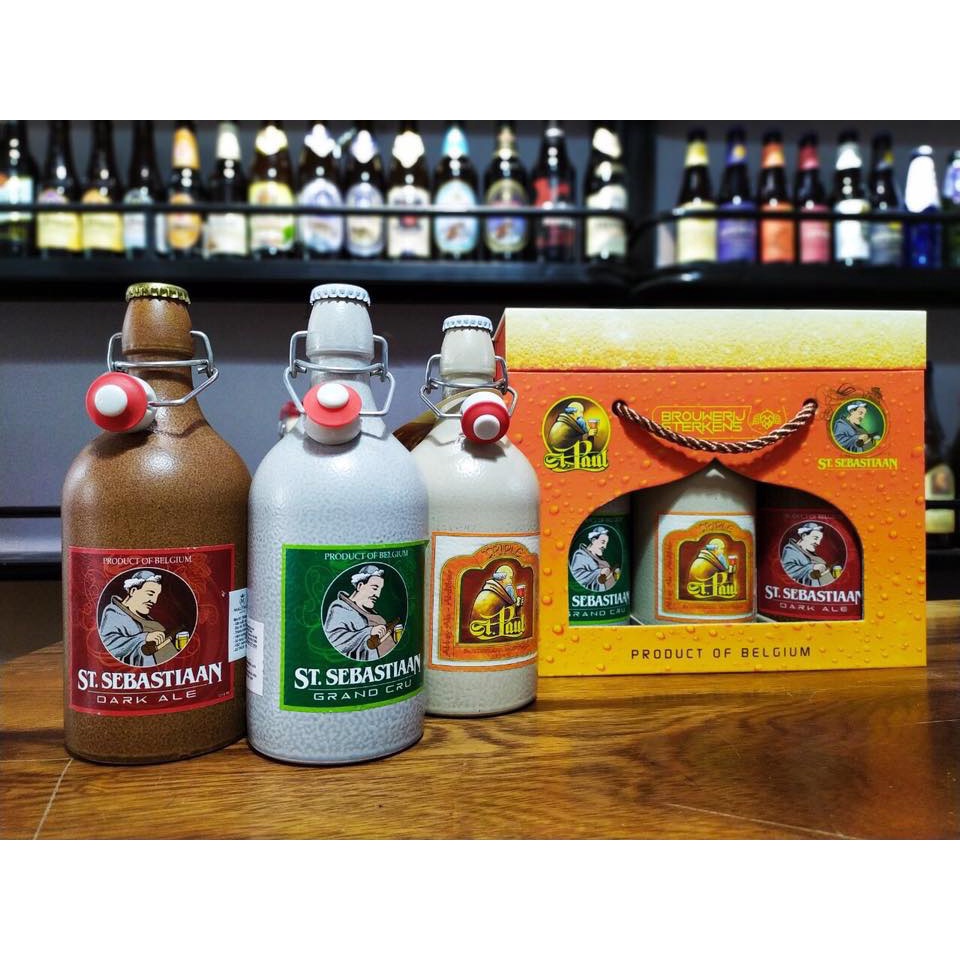 Bia sứ St. Sebastiaan Grand Cru 7,6% Bỉ – chai 500ml