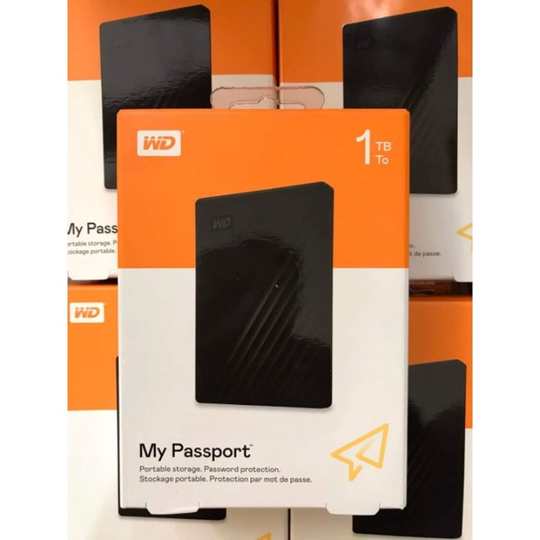 Ổ cứng di động HDD WD My Passport 1TB USB3.0 - bảo hành 36 tháng