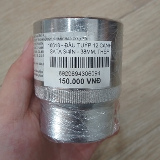[HÀNG CHÍNH HÃNG MỚI 100%] ĐẦU TUÝP 12 CẠNH 3/4IN  SATA (38,41,46,50,55mm)