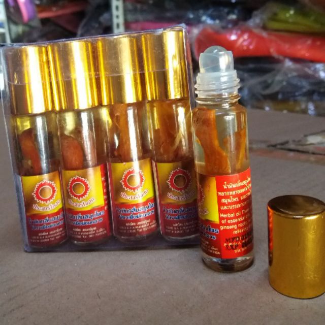Dầu sâm đỏ Herbal oil Thái Lan