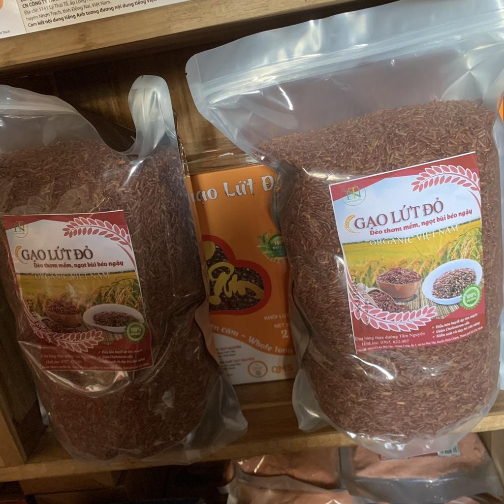 Gạo Lứt Đỏ hữu cơ Việt Nam -Túi 3 kg