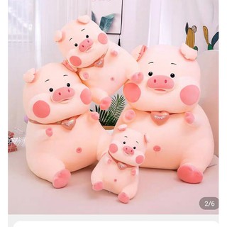 gấu bông heo má hồng