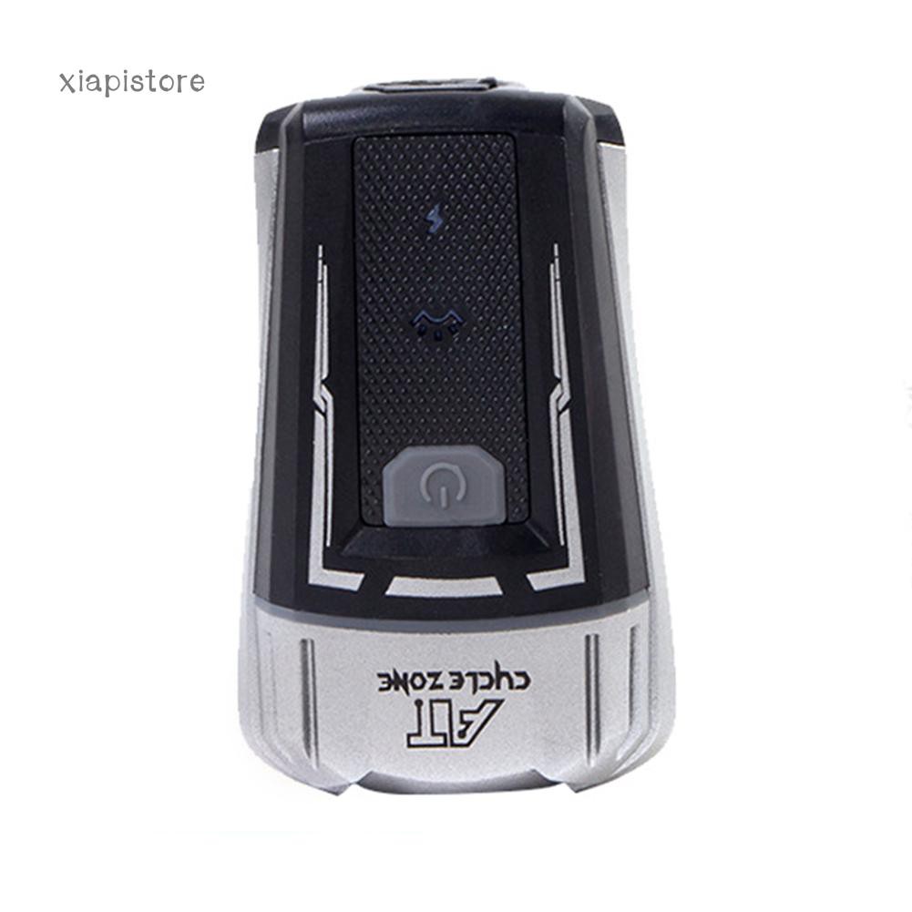 Đèn Pin Led Phía Trước Xe Đạp Sạc Usb