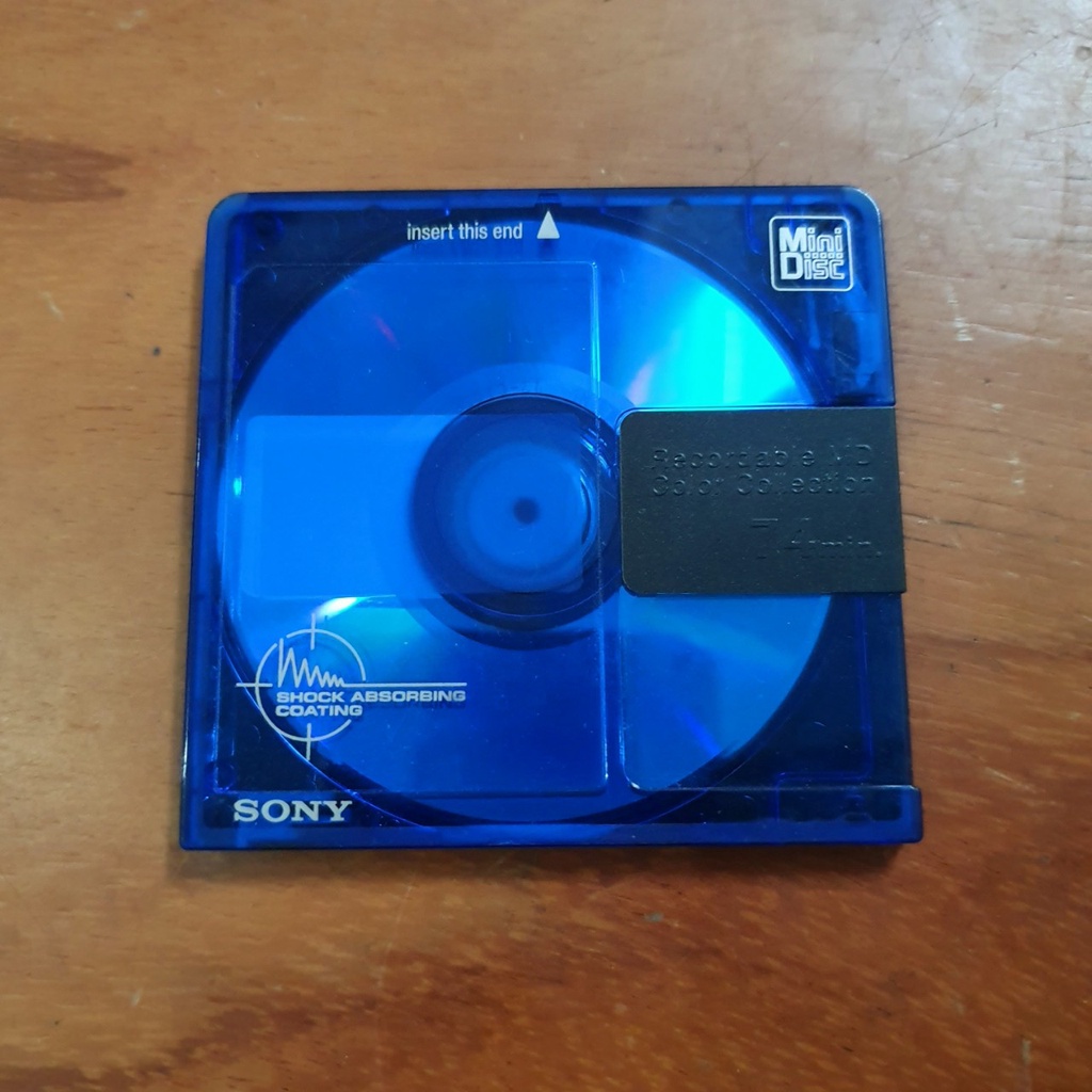 Bộ 5 đĩa trắng MD SONY nhiều màu có hộp