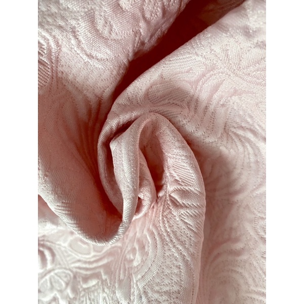 Váy gấm babydoll hồng cam - Hàng secondhand Quảng Châu