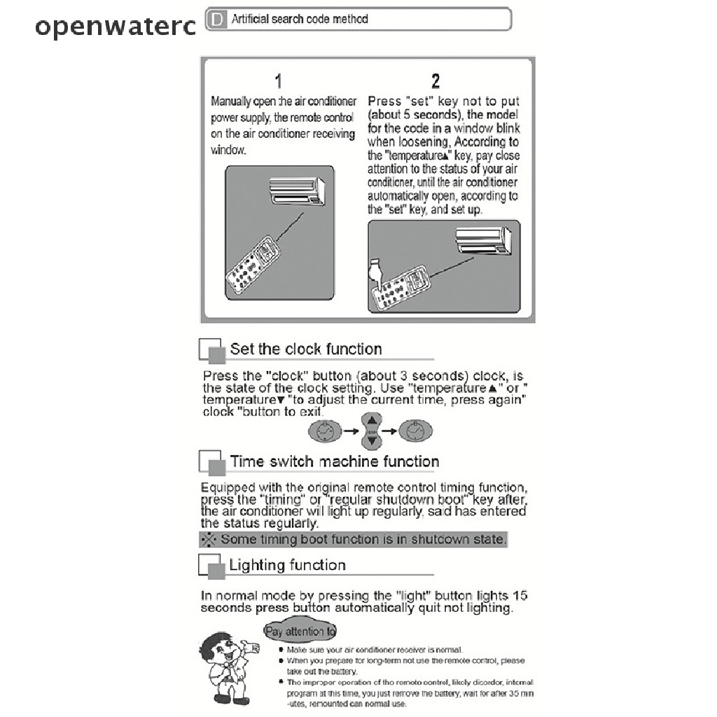 Điều Khiển Từ Xa K-1028E AC Màn Hình LCD Cho Máy Lạnh vn