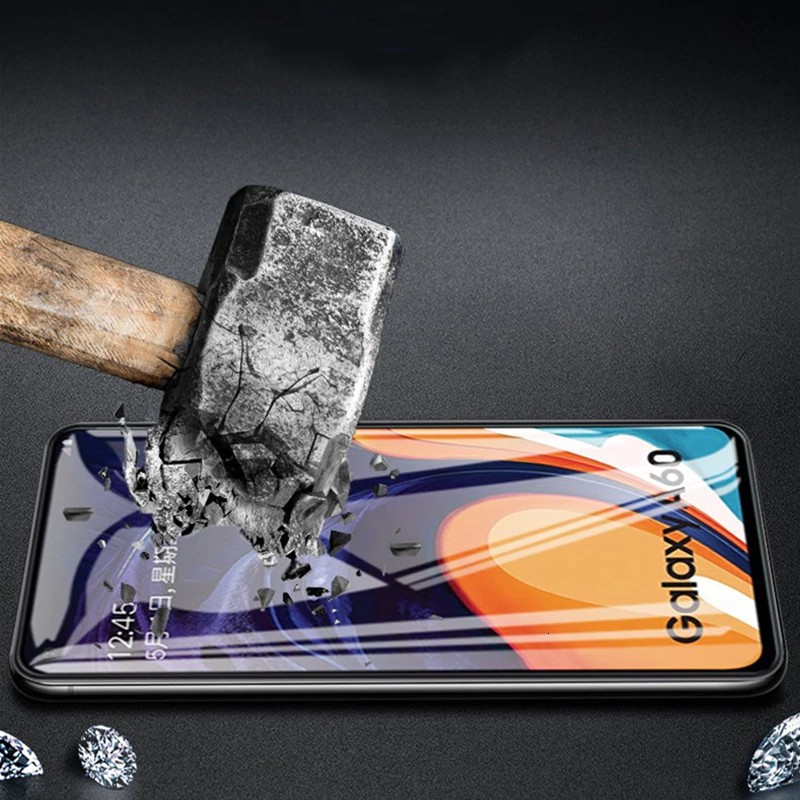Miếng Dán Kính Cường Lực 9D Full Màn Hình Cho Samsung Galaxy A60,Dán Màn Hình Samsung, Dán A60 Full Màn