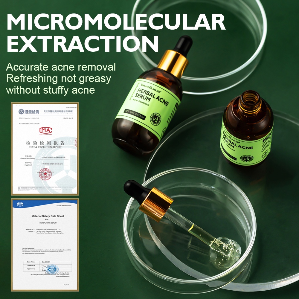 Serum VIBRANT GLAMOUR chiết xuất thảo dược ngăn ngừa mụn trứng cá chăm sóc da dung tích 17ml | BigBuy360 - bigbuy360.vn