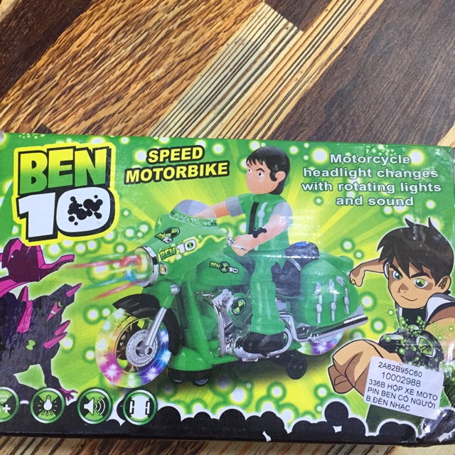 Xe mô tô ben 10