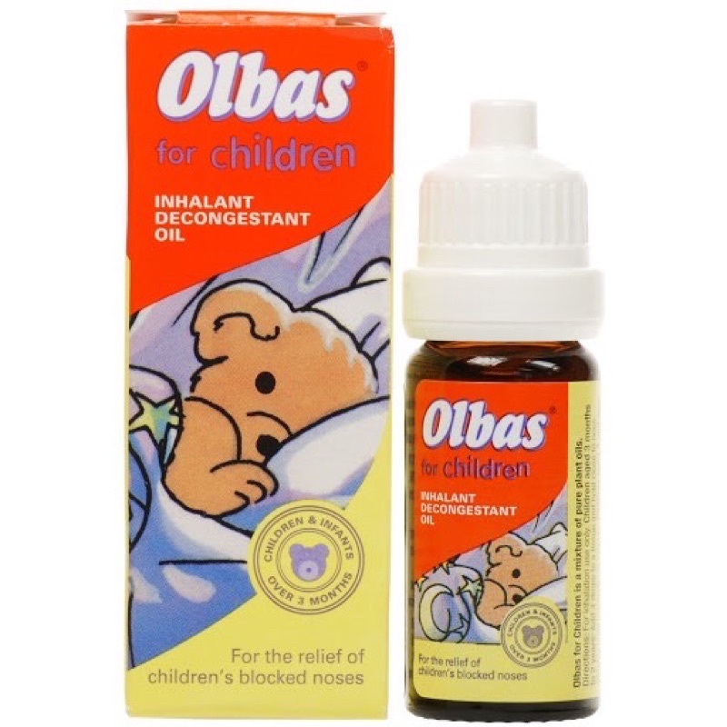 Dầu xông ngạt mũi Olbas(dùng cho trẻ sơ sinh)