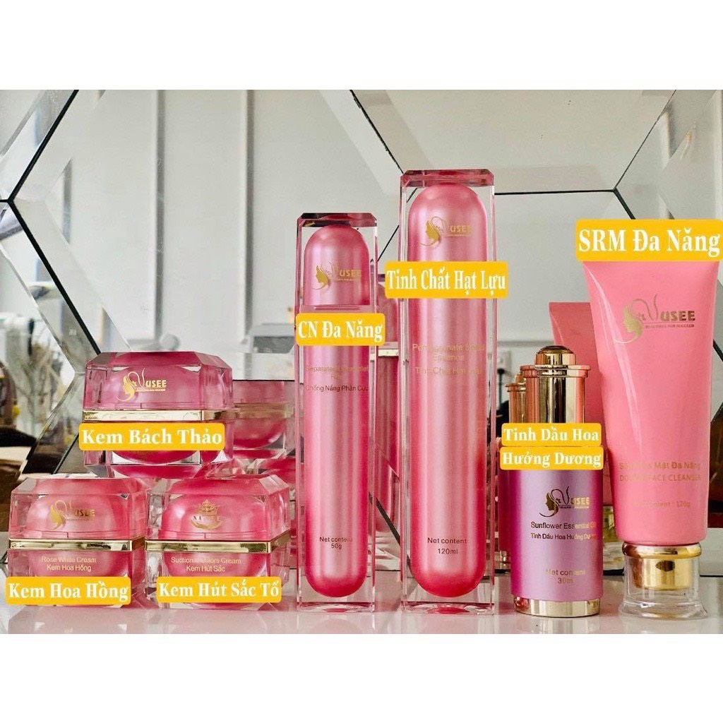 Mộc mỹ nhân nusee bộ mộc mỹ nhân to 7 món.