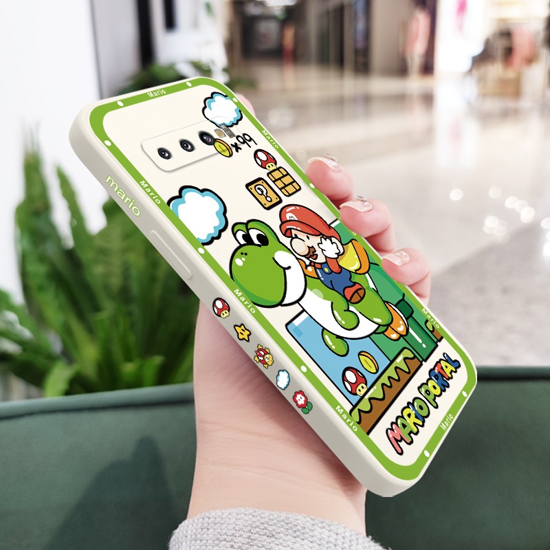 Ốp Điện Thoại Mềm Họa Tiết Sáng Tạo Cho Samsung Galaxy S10 S10E Plus S9 Plus