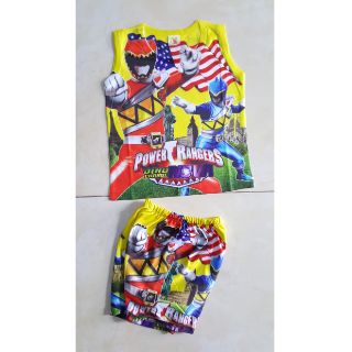 siêu nhân gao 3D thun lạnh size nhí