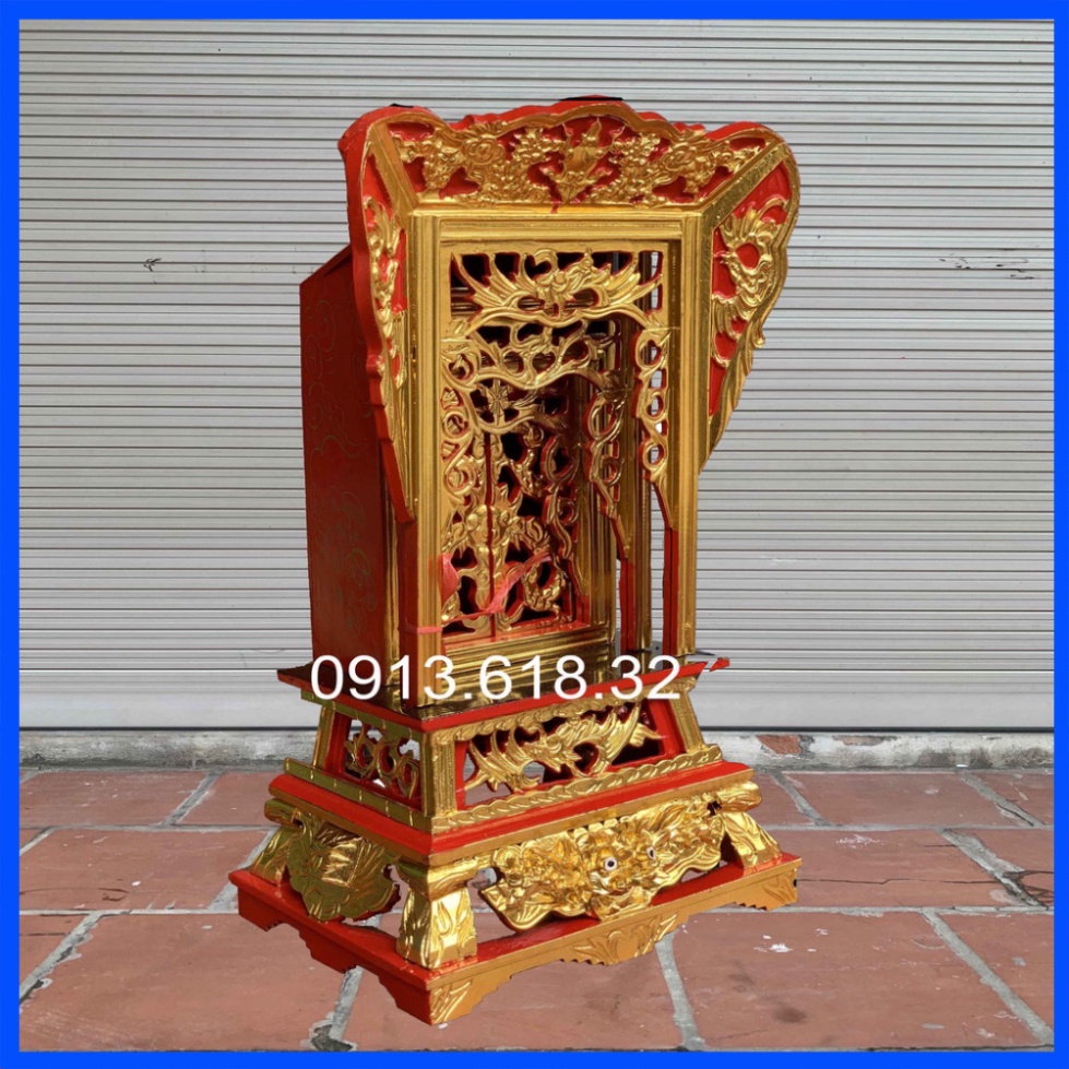 Khám Ỷ Bàn Thờ Gia Tiên Tượng Thờ Gỗ Mít