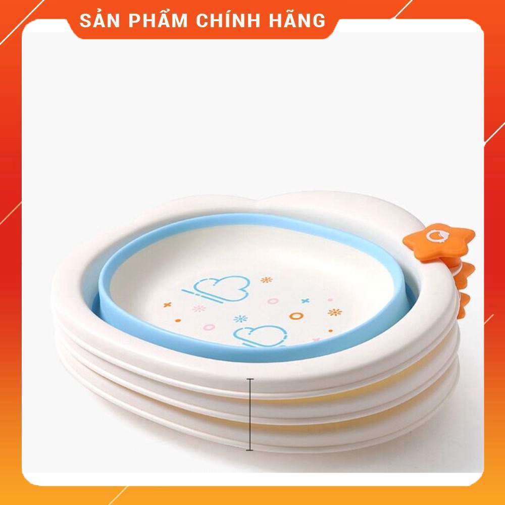 Chậu rửa mặt gấp gọn hình Đám Mây