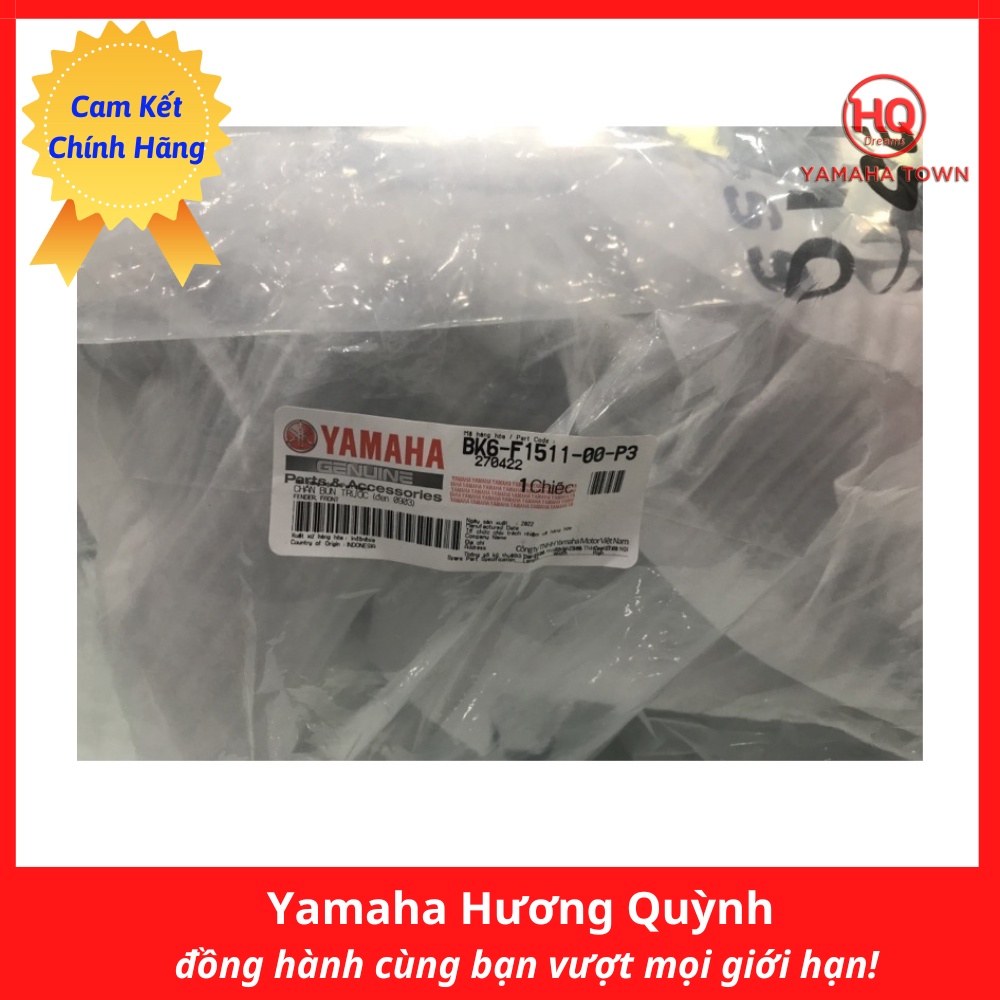 Chắn bùn trước đen chính hãng Yamaha dùng cho xe R15V3 - Yamaha tow Hương Quỳnh