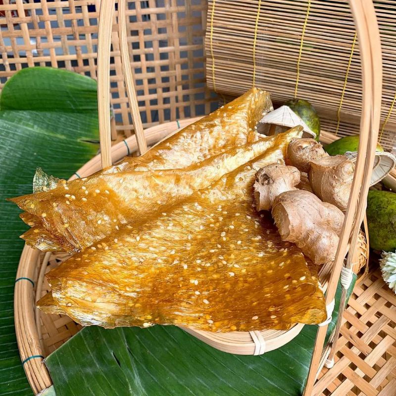 1 XẤP BÁNH TRÁNG DẺO GỪNG SỮA ANH TÚ ĐẶC SẢN TÂY NINH LOẠI 1