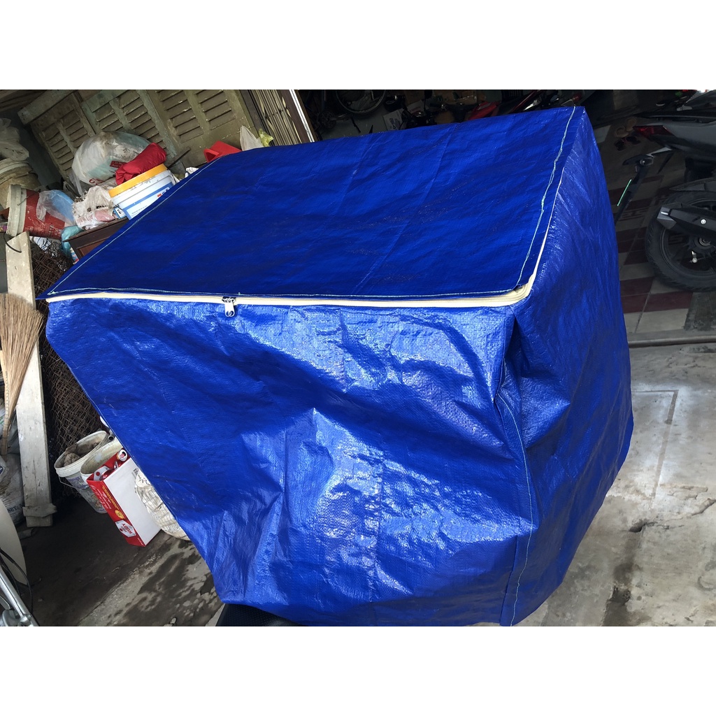 Bạt trùm sọt, túi che mưa cho sọt giao hàng Shipper