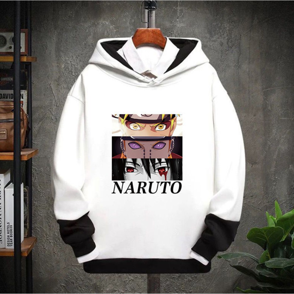 Áo Khoác Hoodie Tay Dài In Hình Naruto One Piece Có Thể Điều Chỉnh Thời Trang Thu Đông Cho Học Sinh