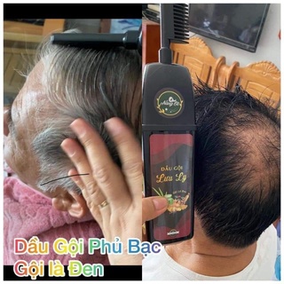 (Mua 1 Tặng 1) Dầu Gội Phủ Bạc Lưu Ly Gội là Đen