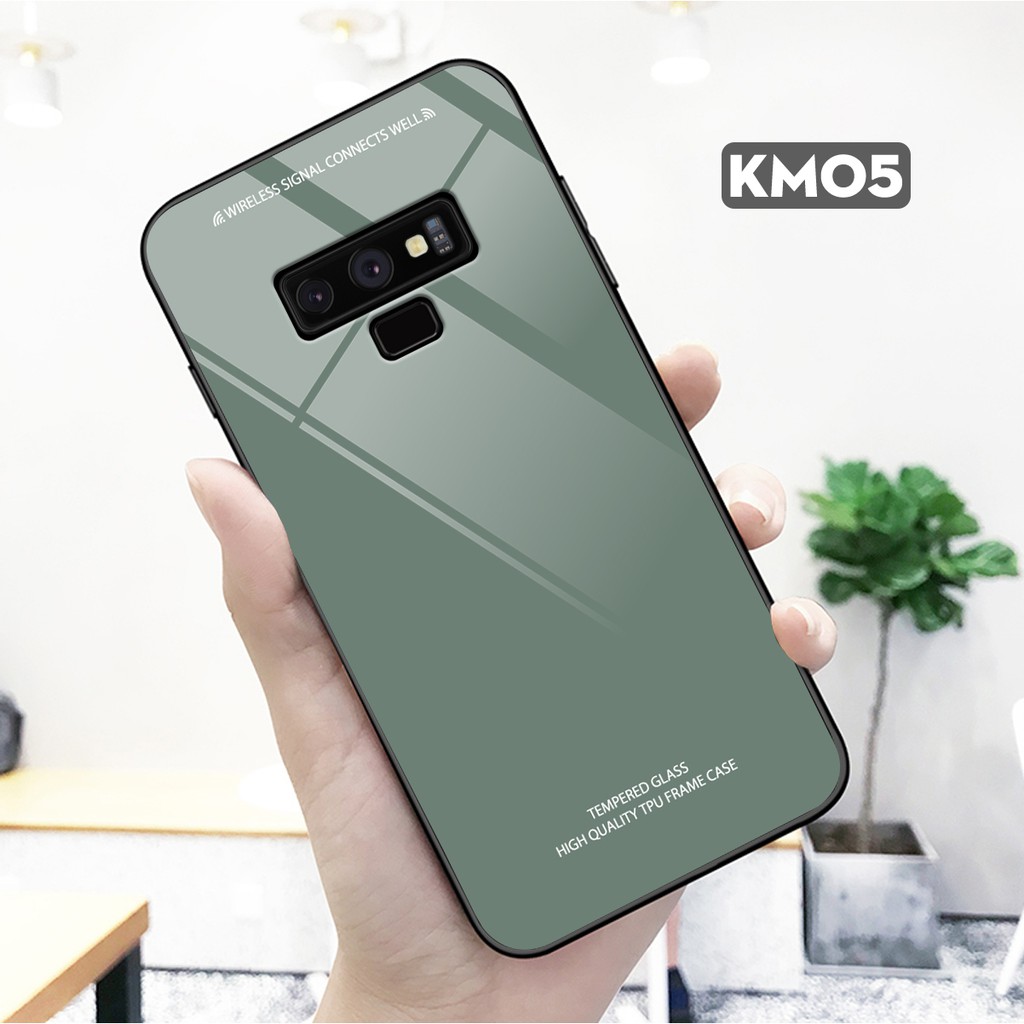 ỐP SAMSUNG kính cường lực cao cấp màu trơn tự chọn: Note 8/9/10/10 Plus/S8/S8 Plus/S9/S9 plus/S10/S10 plus