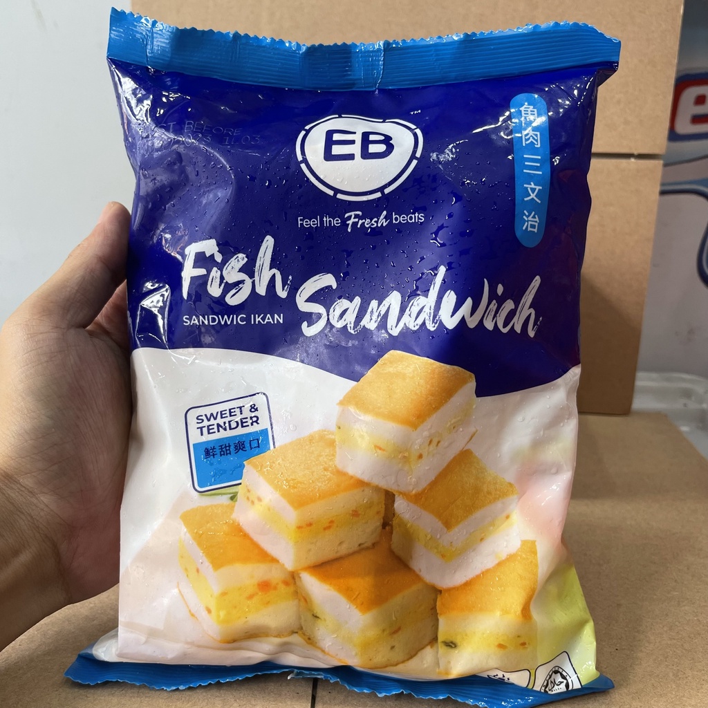 [Thực Phẩm Giá Sỉ] Sandwich Cá Hồi EB Malaysia 500g