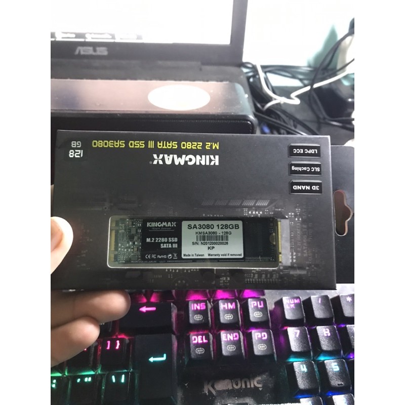 Ổ cứng SSD M2 KINGMAX 256GB | 128GB (M2-2280) SA3080 Chuẩn kết nối SATA III - BH Chính Hãng 3 năm | BigBuy360 - bigbuy360.vn