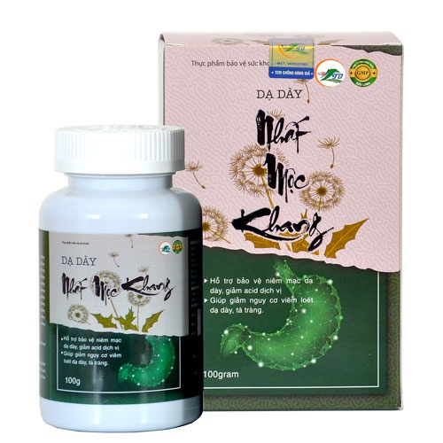 Dạ dày Nhất Mộc Khang - Hỗ trợ giảm acid dịch vị, bảo vệ niêm mạc dạ dày (100g)
