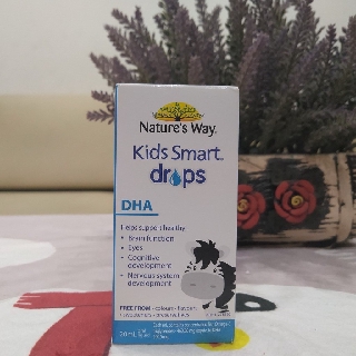DHA dạng nhỏ giọt - Kids Smart DHA Drops, 20ml, Nature's Way, Úc, cho bé từ 1 tháng tuổi