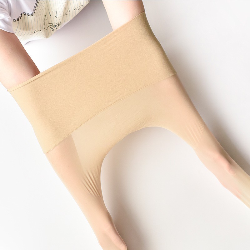 Quần Tất Siêu Mỏng Không Đáy Lưng Cao 360 Độ Gợi Cảm Cho Nam Nữ