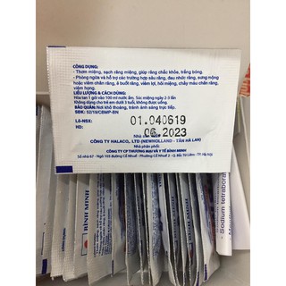 Muối súc miệng MBM(hộp 20 gói)