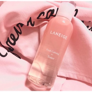 Nước hoa hồng cân bằng dịu mát da Fresh Calming Toner Laneige