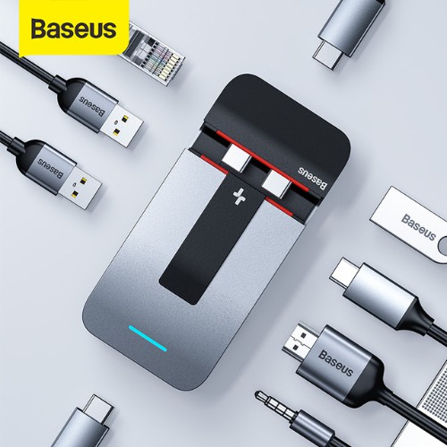 Bộ chia đa năng Baseus 9 in 1 USB C Hub for MacBook ProThunderbolt