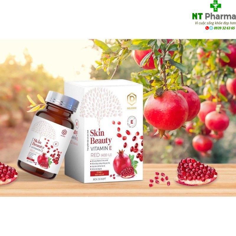 Vitamin E Đỏ SKIN BEAUTY