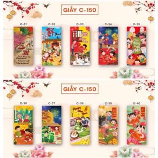 Combo 10 lì xì mẫu mới nhất 2021 độc đáo