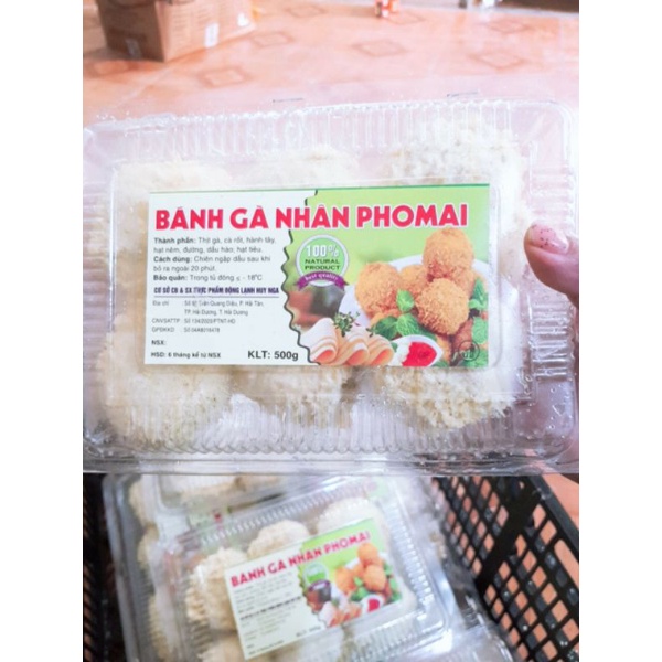 Bánh Gà Nhân Phô Mai