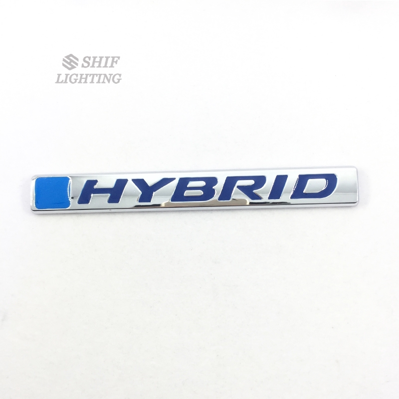 Miếng dán logo chữ  &quot;Hybrid&quot; cho xe hơi Toyota