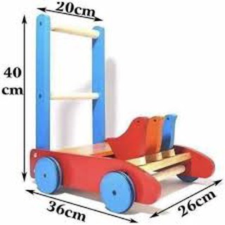 [Trợ giá] Xe Tập Đi Bằng Gỗ Cho Bé (tập đi 3 con chim)