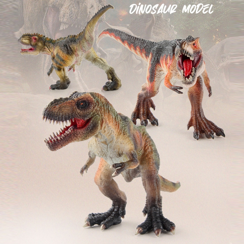Đồ Chơi Mô Hình Khủng Long Bạo Chúa Tyrannosaurus Rex Có Thể Di Chuyển Trang Trí Tiệc Cho Bé
