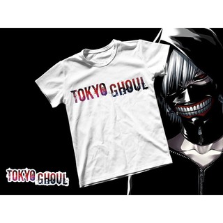 Áo thun Cotton Unisex - Anime - Tokyo Ghoul - Chữ Tokyo ghoul