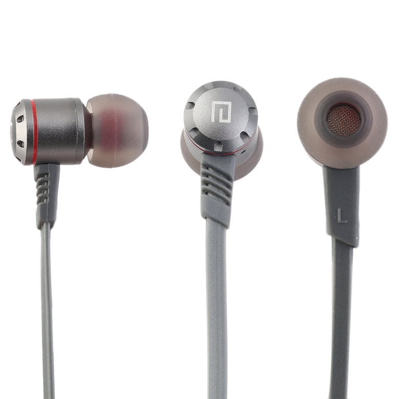 PK M410 Metal Earphone Wired Earbuds Super Bass Hifi Earphones Headset with Mic