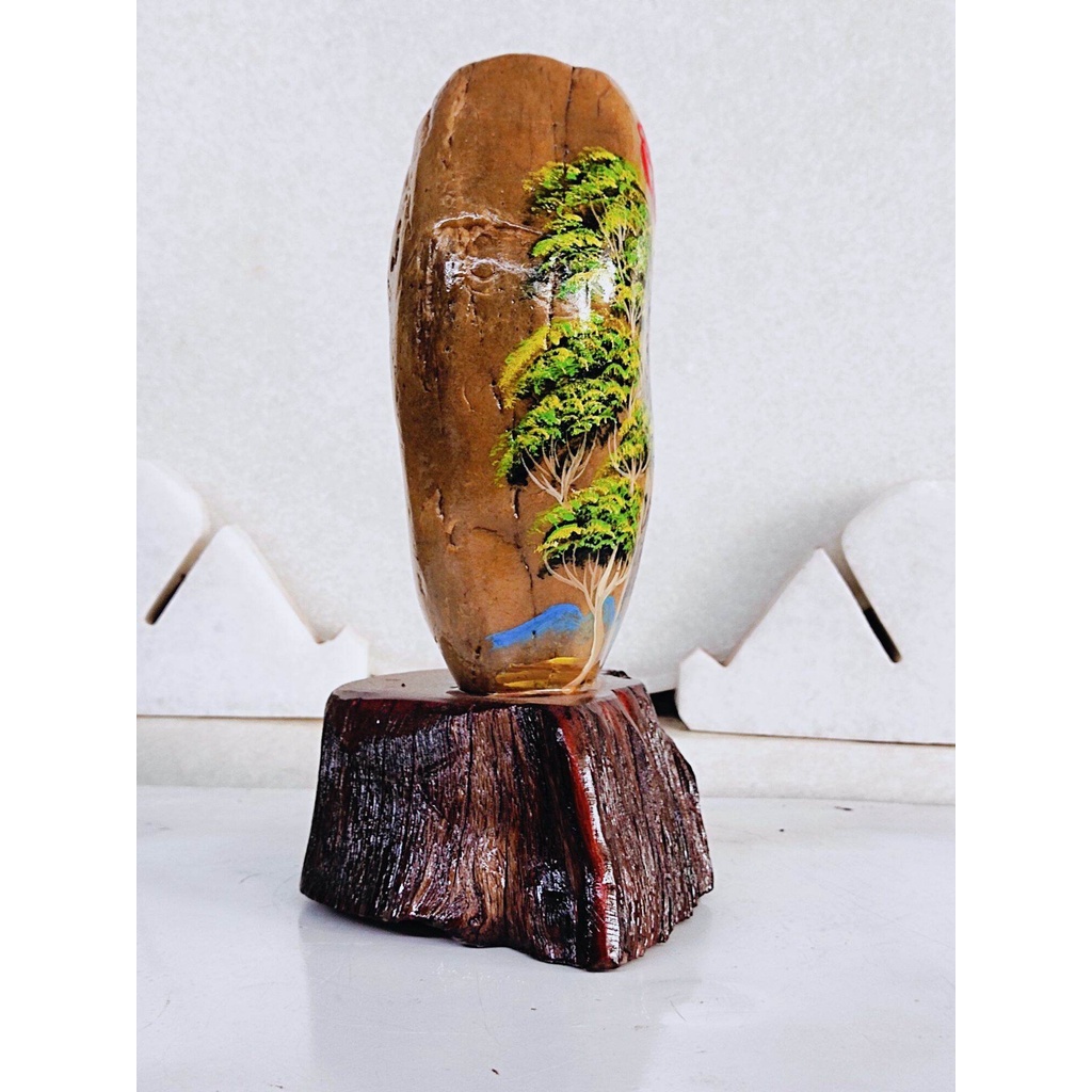 Thư pháp trên đá đa sắc 💯% tự nhiên.﻿, viết chữ thư pháp theo yêu cầu của khách hàng