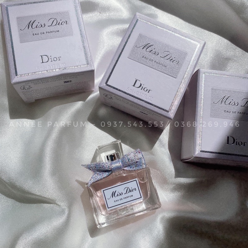 Nước hoa MissDior Edp mini 5ml bản mới 2021