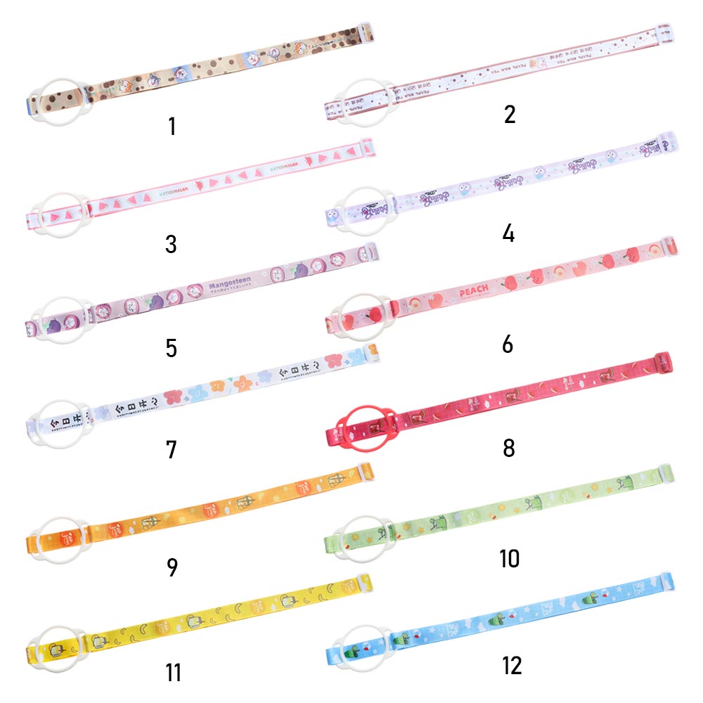 Dây Đeo Bình Nước Họa Tiết Hoạt Hình Dễ Thương Có Thể Điều Chỉnh