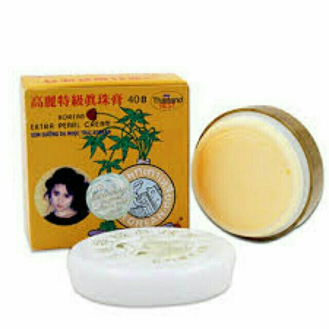 Hàng chuẩn bao check mã vạch -Kem làm trắng da sâm vàng Korean extra pearl cream 5g