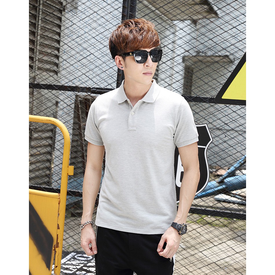 Áo Thun Nam Tay Ngắn Cổ Bẻ ( Nhiều Màu ) | BigBuy360 - bigbuy360.vn