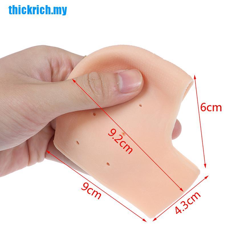 1 Đôi Vớ Silicone Bảo Vệ Ngón Chân Chống Nứt Nẻ